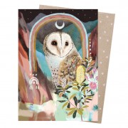 Greeting Card | Masked Owl
